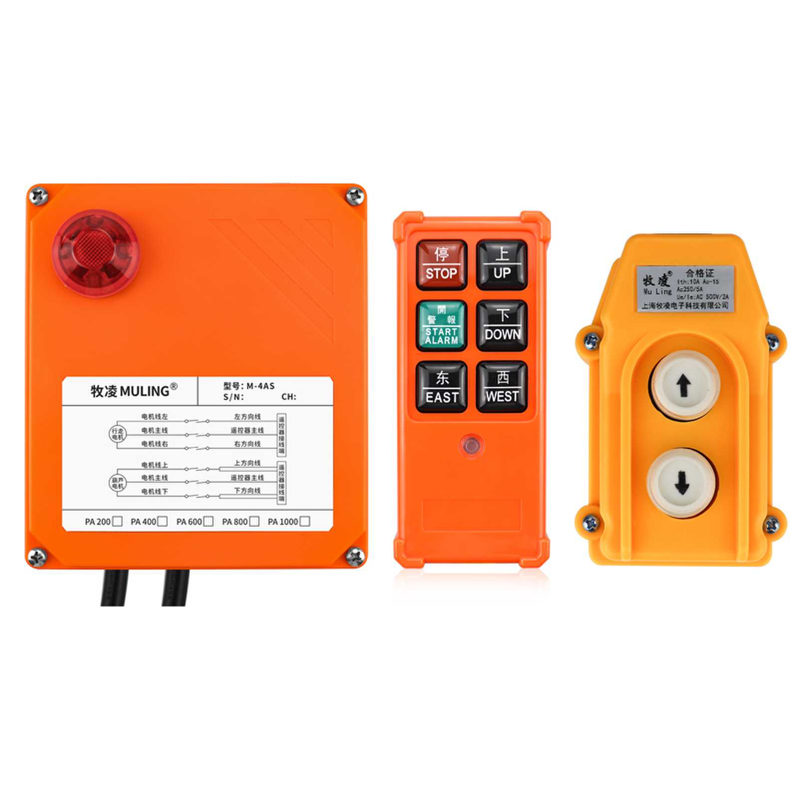 工業遙控器(qi)應(ying)用範(fan)圍